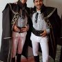 Madalin Simulescu membru al Coralei Axios si Cojocaru Daniel dirijorul coralei